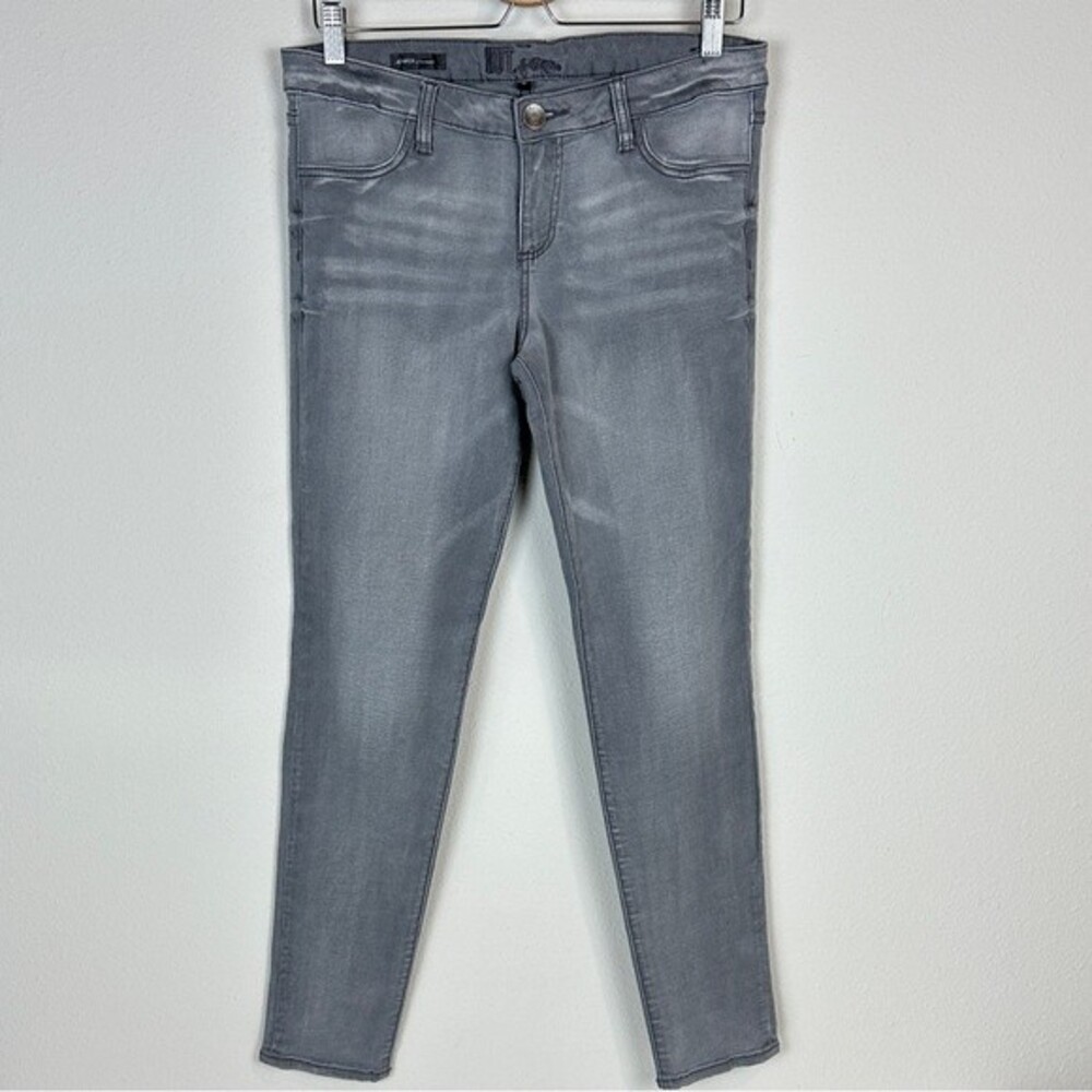 Kut from the Kloth Jennifer Ultra Skinny Grey Jeans 8